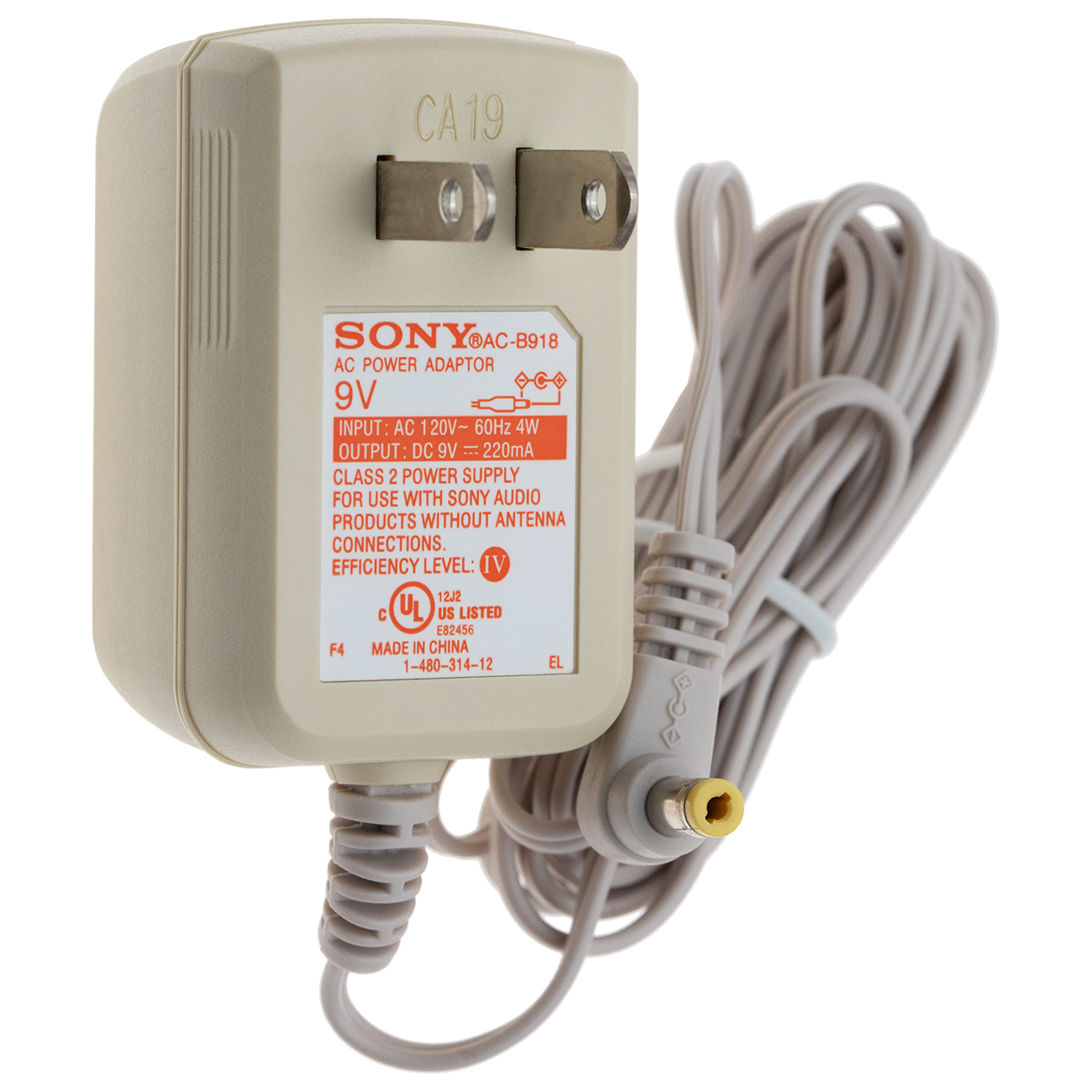 SONY Power Adapter, 110V-120V to 9V-12V, BabyCall Baby Sound Monitor Power Transformer, Charger,Voltage Converter AC-B918, AC-ET9022K