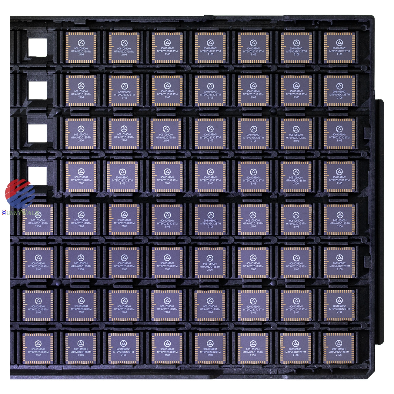 MT9V032C12STM (monochrome), MT9V032C12STC (color), Aptina ONSEMI VGA CMOS sensor, global shutter, for industrial cameras, visual machine cameras, security cmos cameras... Image cmos sensor, black and white monochrome image sensor, large pixel size 6x6μm,762x480px,1/3" 0.3M pixels