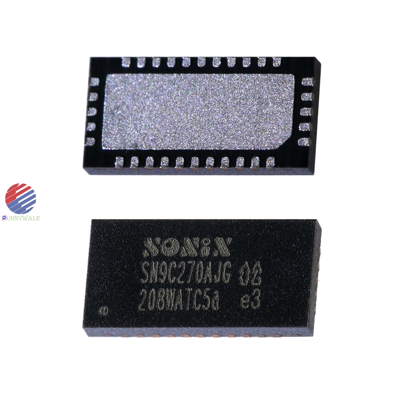 SN9C270AJG, the old version of ZX302AJG, USB 2.0 video PC camera controller IC, Sonix camera DSP, fully compatible with ZX302AJG, support SXGA(1280*1024P) image sensor ISP