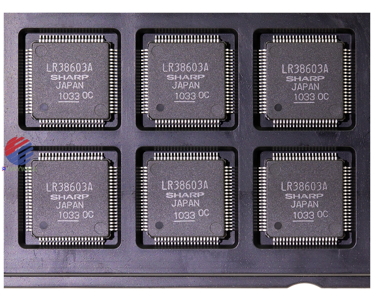 LR38603A, SHARP Digital Signal Processor, for analog Securiti Color CCD Cameras，Sharp analog security camera general DSP