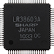 LR38603A SHARP Digital Signal Processor for analog Securiti Color CCD Cameras