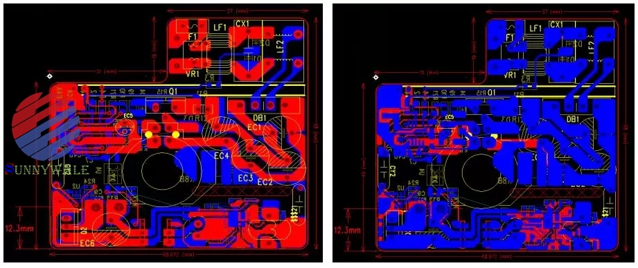 CY2311 circuit diagram, schematic diagram, 100 watt charger solution