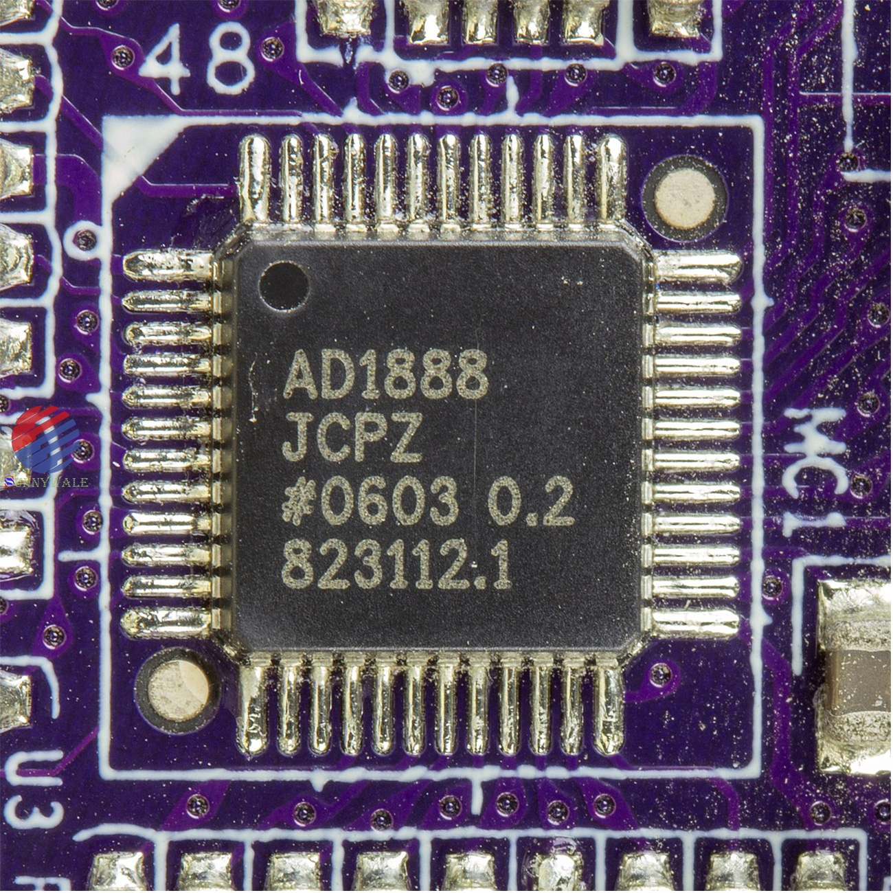 AD1888JCPZ, ADI digital audio codec, AC