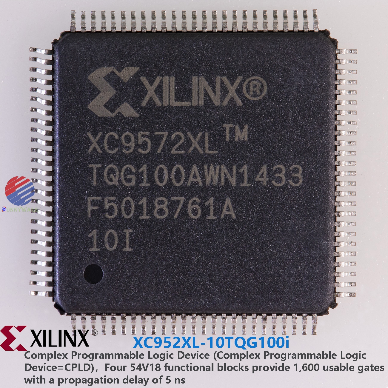 XC9572XL-10TQG100I datasheet