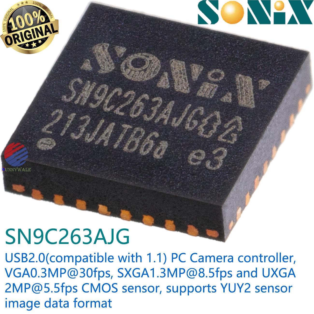 SN9C263AJG datasheet